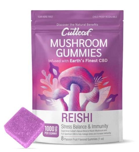 Reishi 1000MG MUSHROOM GUMMIES